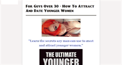 Desktop Screenshot of older-men-younger-women.com